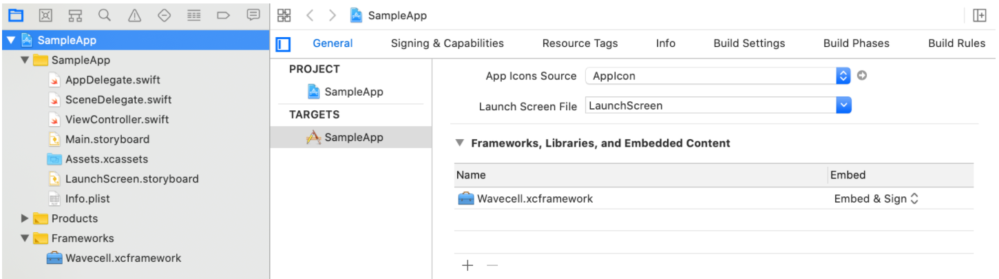 embedded-framework-xcode-project.png embedded framework xcode project