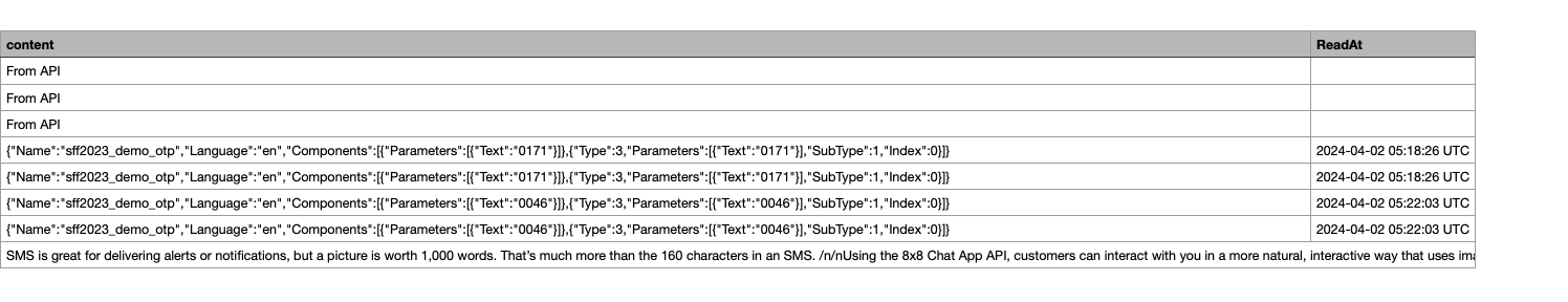 WhatsApp Export Columns 2/2