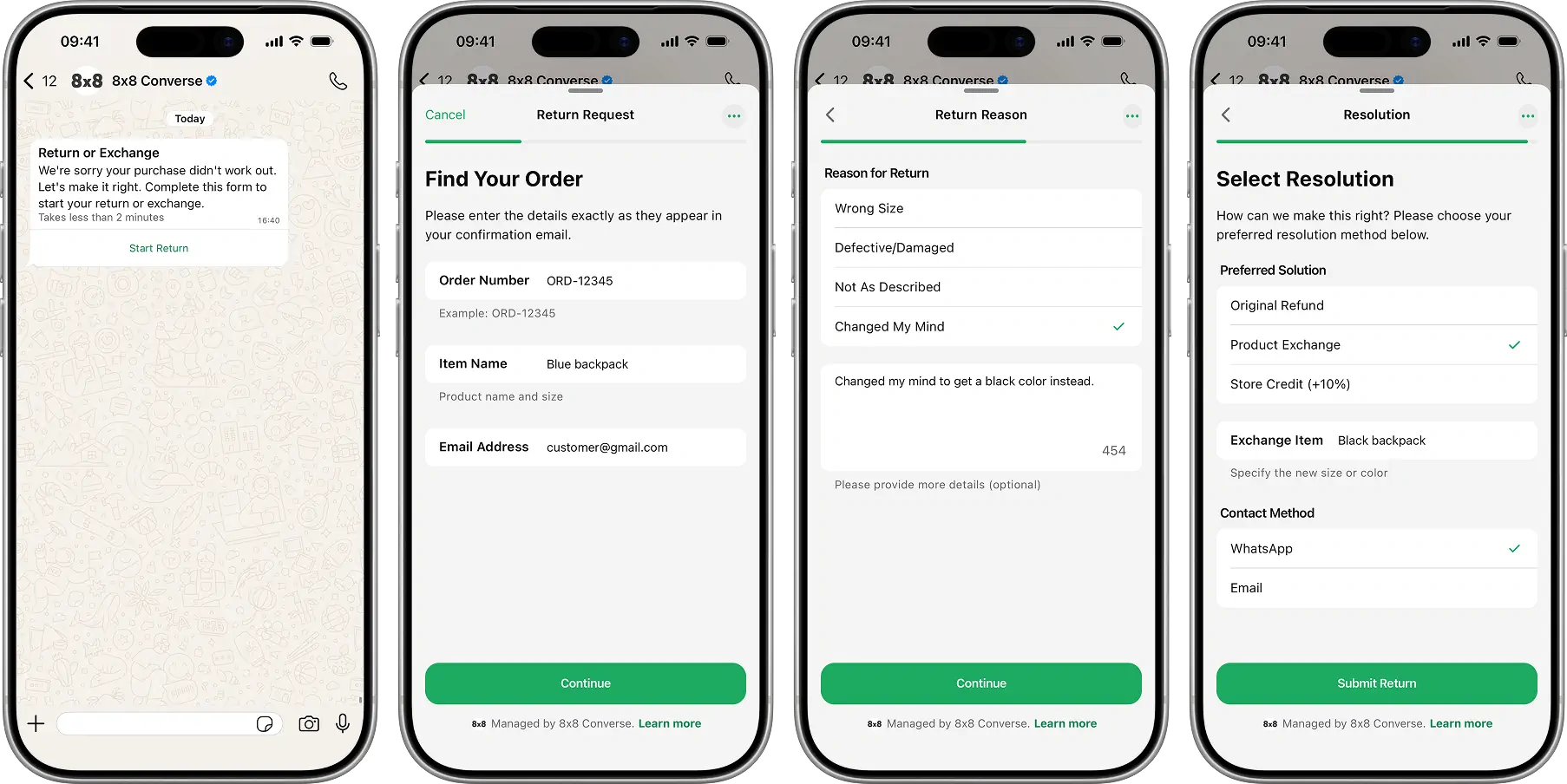 Product Return &amp; Exchange Flow